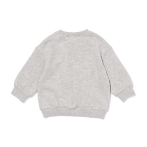 HEMA Babytrui sweatstof muis grijsmelange