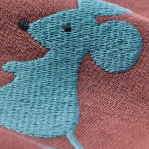 HEMA Babykledingset comfy fit sweatstof ruiten bruin