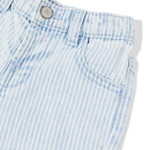HEMA Babyjeans strepen blauw