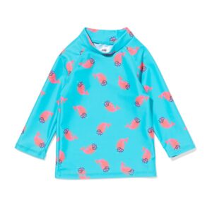 HEMA HEMA Babyzwemshirt UPF40+ Garnalen Felblauw (felblauw)