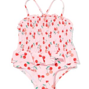 HEMA HEMA Babybadpak Smock Kersen Roze (roze)