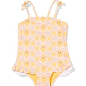 HEMA HEMA Babybadpak Zwaan Geel (geel)
