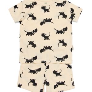 HEMA HEMA Takkie En Siepie Babyshortama Gebroken Wit (gebroken wit)