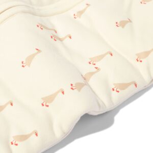 HEMA Babyslaapzak met afneembare mouwen katoen 3tog ganzen creme