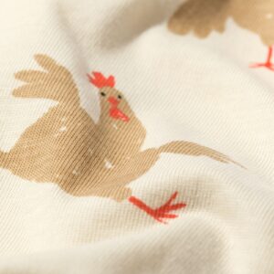 HEMA Babypyjama kippen naturel