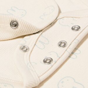 HEMA Nijntje babyromper LENZING™ ECOVERO™ rib wit