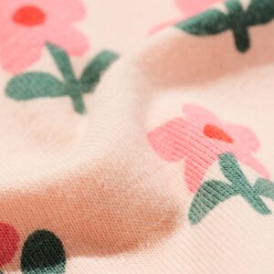 HEMA Meegroeiromper bloemen lichtroze