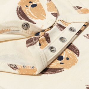 HEMA Meegroeiromper honden naturel