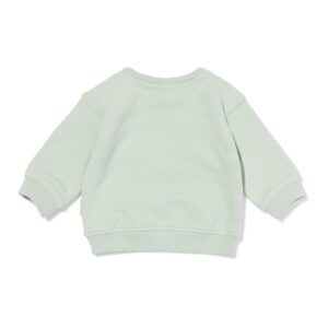 HEMA Takkie babytrui sweatstof groen