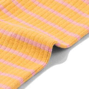 HEMA Baby meegroeilegging aansluitend rib strepen olijf