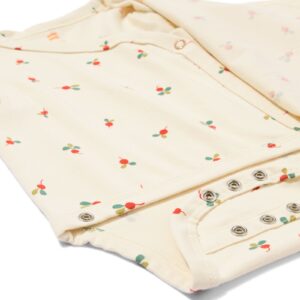 HEMA Baby meegroei overslagromper rib radijs beige