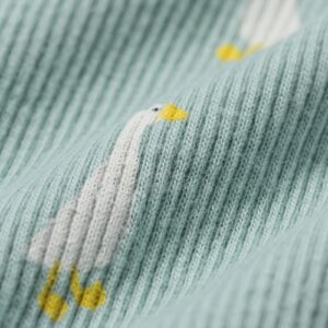 HEMA Babyboxpakje rib dieren lichtblauw