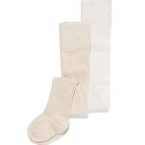 HEMA HEMA Babymaillots Rib - 2 Stuks Beige (beige)