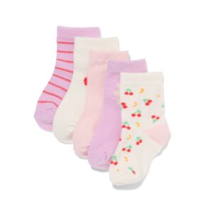HEMA HEMA Babysokken Fruit - 5 Paar Beige (beige)