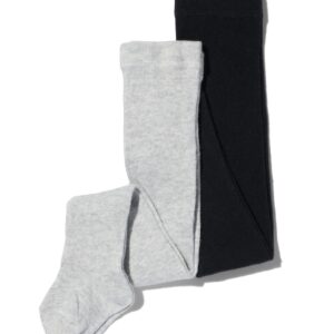 HEMA HEMA Baby Maillots Met Katoen - 2 Stuks Grijsmelange