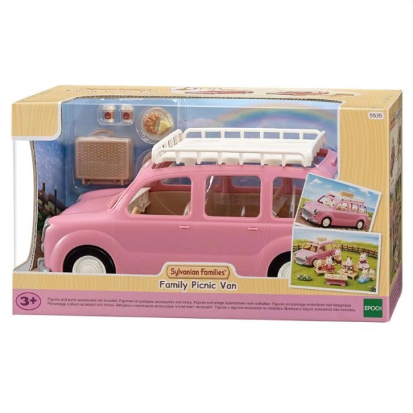 5535 sylvanian families familie picknick auto