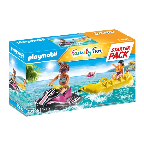 70906 playmobil starterpack waterscooter met bananenboot