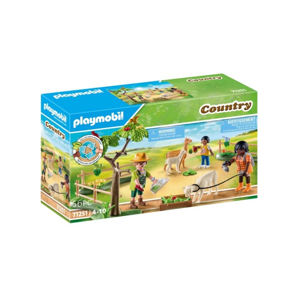 71251 playmobil country alpaca wandeling