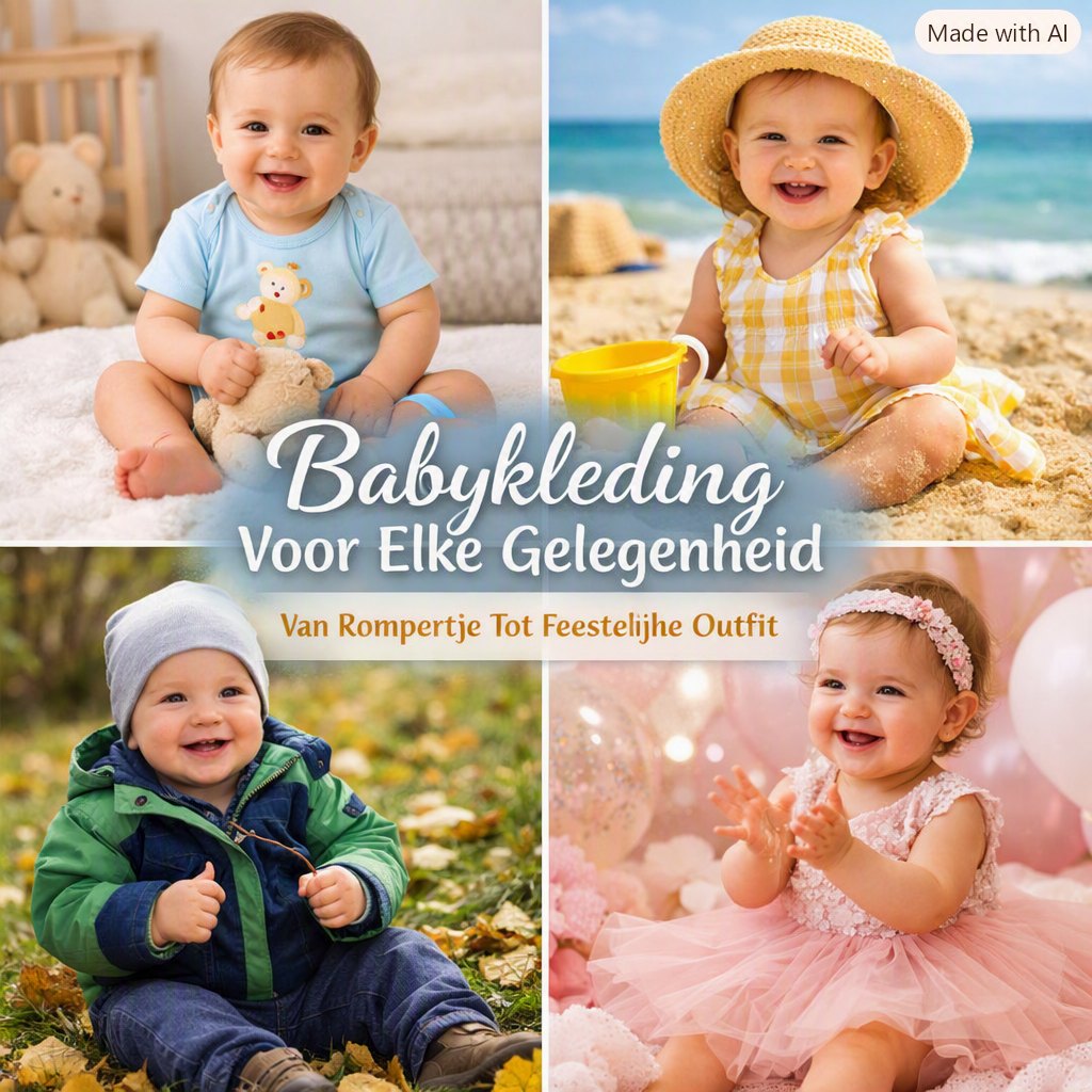 Babykleding Voor Elke Gelegenheid Van Rompertje Tot Feestelijke Outfit
