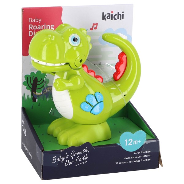 baby dino flashlight met muziek