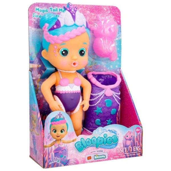 bloopies magic tail nelly de zeemeermin