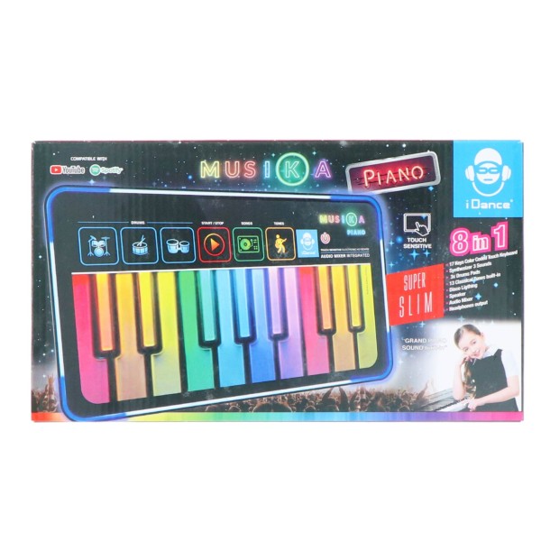 idance piano tablet musika geluiden effecten