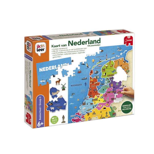 jumbo spel ik leer kaart van nederland