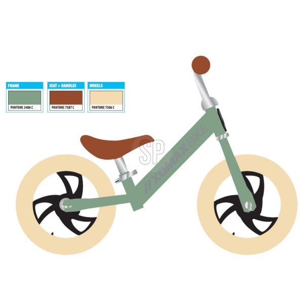 loopfiets groen 12 inch