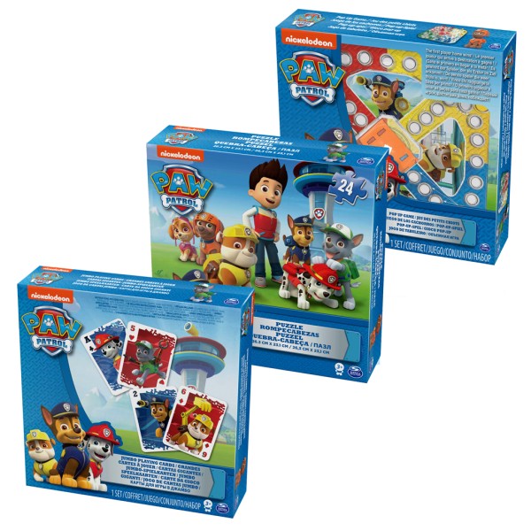 paw patrol 3 pack games bundle