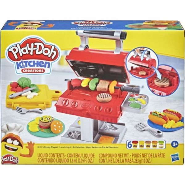playdoh super grill barbecue
