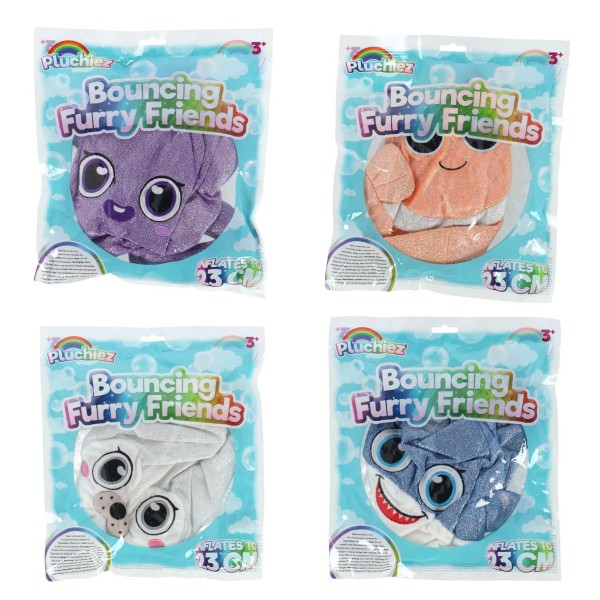 pluchiez bal bouncing sparkle sea animal 23cm