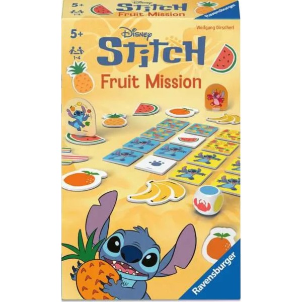 ravensburger spel stitch fruit mission pocket
