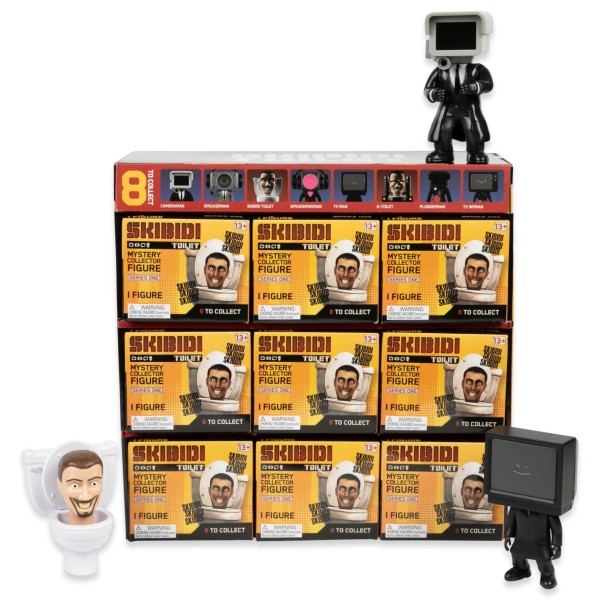 skibdi toilet mini figure 11 cm