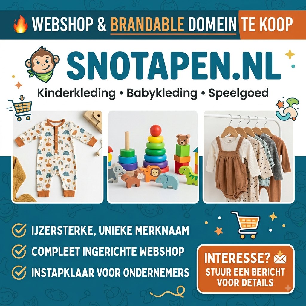 snotapen nl staat te koop