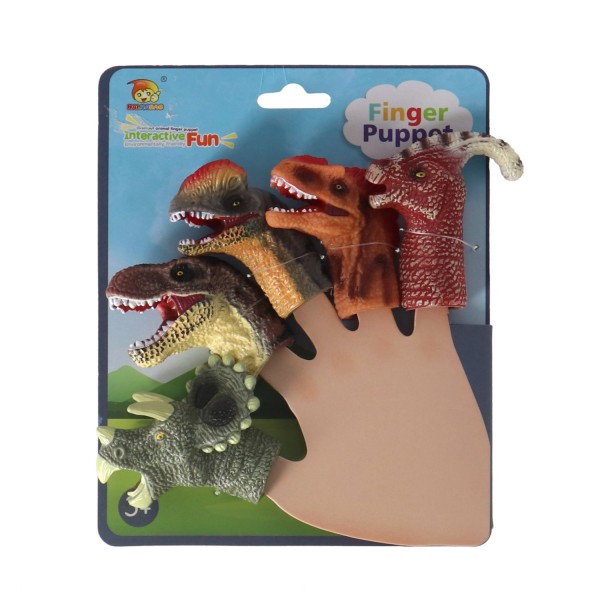 vingerpoppen dino