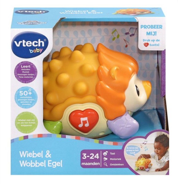 vtech wiebel en wobbel egel
